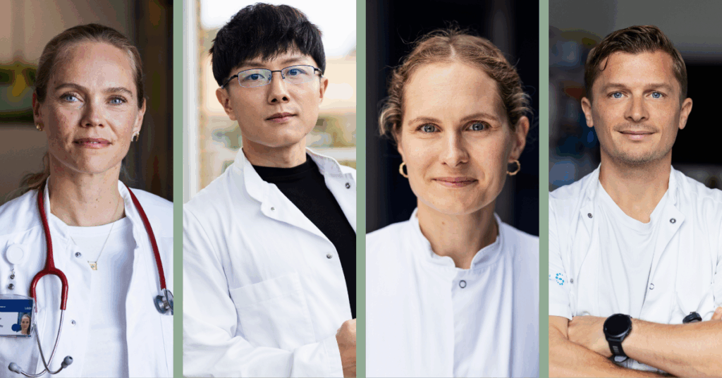 Four new Dr Abildgaard Fellows to establish their own skin research groups